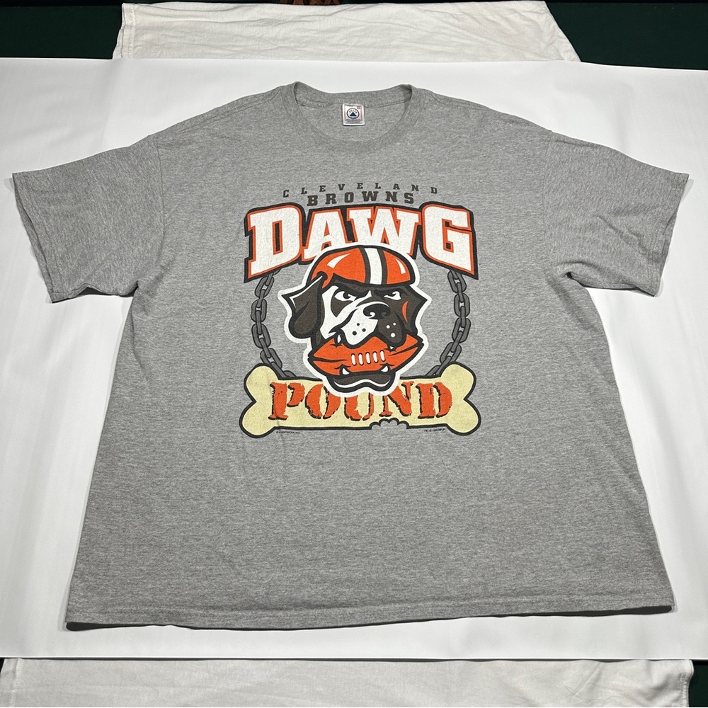 Vintage Cleveland Brown Dawg Pound Tee 1999